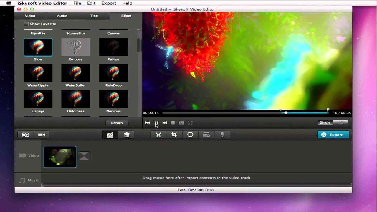 open source video editing software mac os x